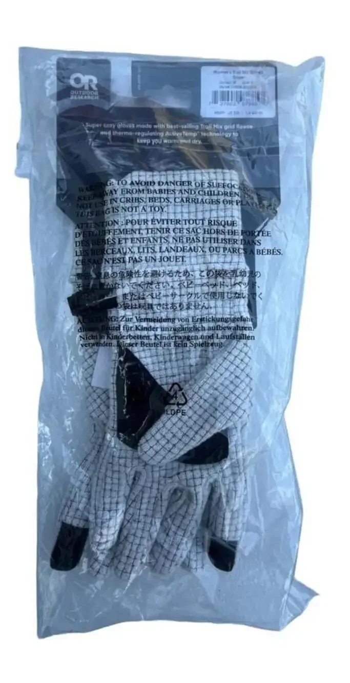 Outdoor Research Women's Trail Mix Gloves Snow Size S